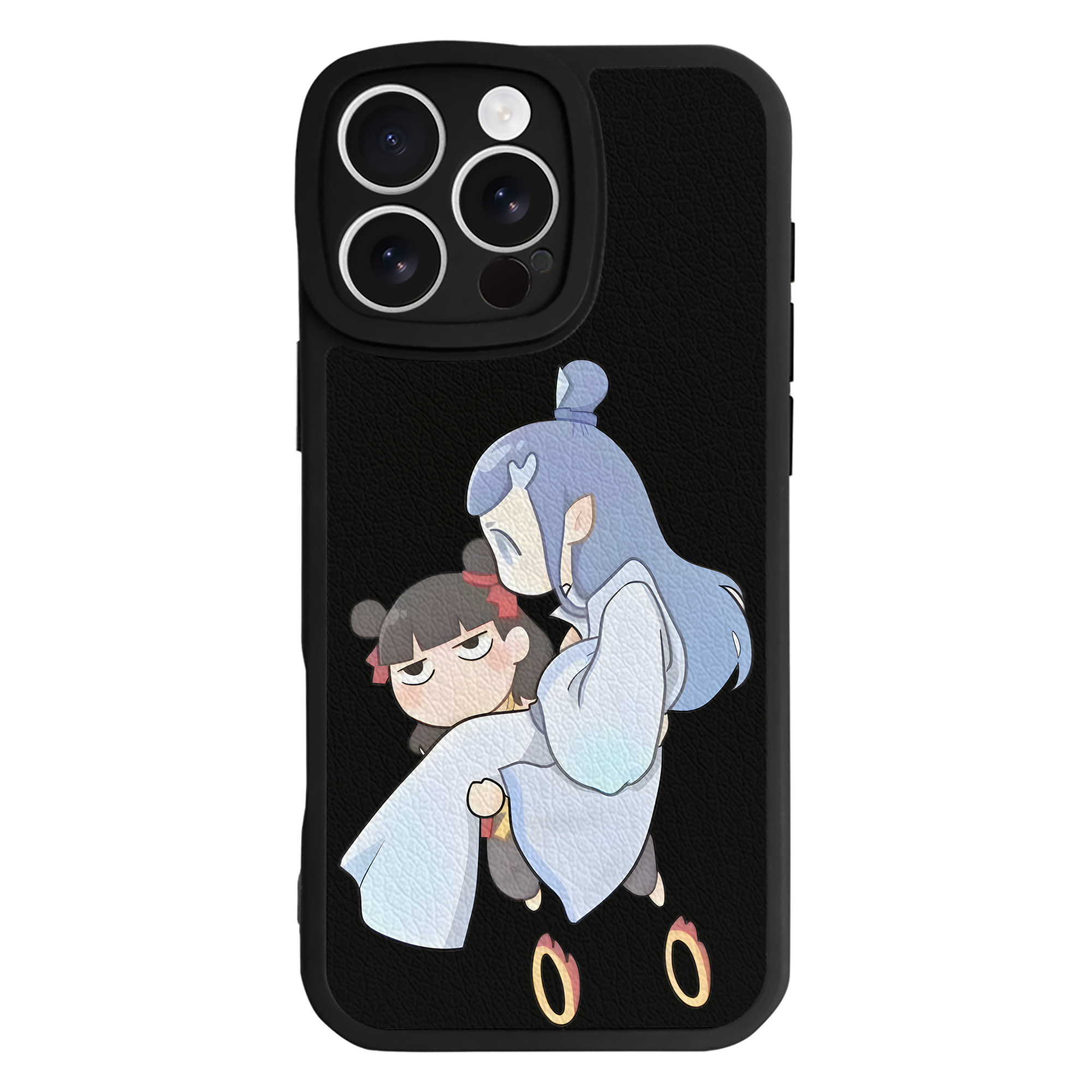 （画像用） Ne Zha 2 ナタ 魔童の大暴れ 【iPhone 16シリーズ対応】シリコンスマホケース（レザー調） 材質：シリコン